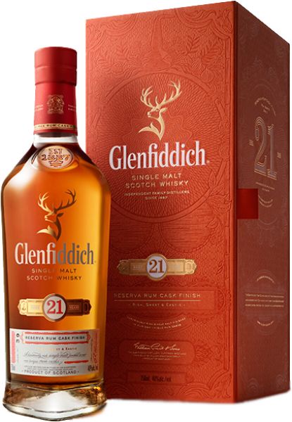 Glenfiddich Gran Reserve - 40% vol. – 21 Jahre - 0,7 Liter*